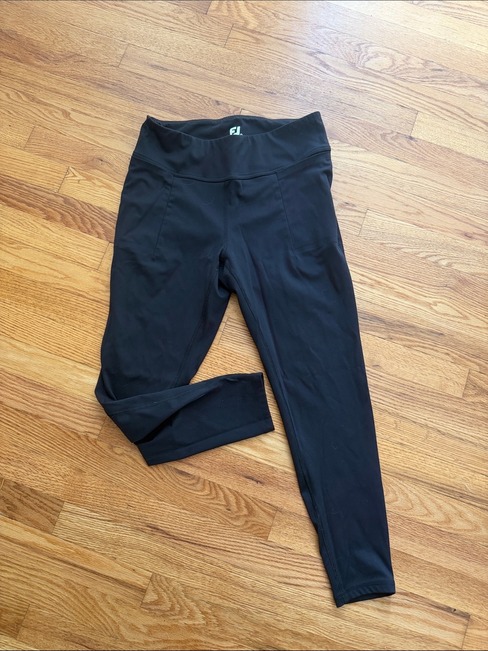 FootJoy Girls' Black Athletic Leggings